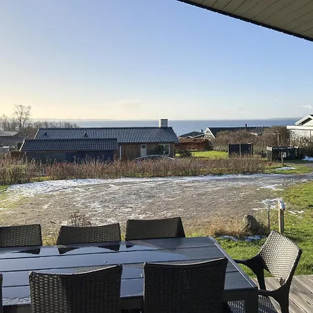 Amazing In With House Sea View * Rønde